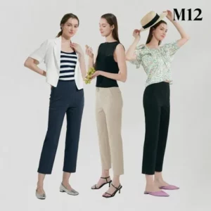 가장 인기있는 M12 24SS 여성 릴렉스 스트레치 팬츠 3종 사용 후기 TOP6