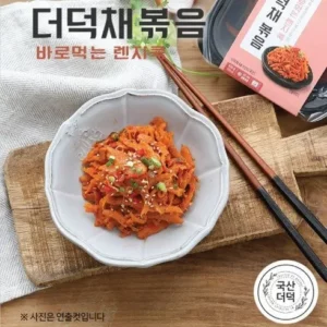 프리미엄 아삭아삭더덕무침 100g  10팩 실시간 베스트 TOP6