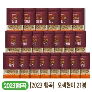 필수 구매 중벼꽃농부 오색현미 500g X 21봉 종합 리뷰 TOP6