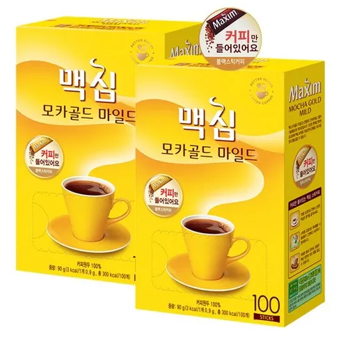 가성비 최강 맥심커피 구매전 확인사항